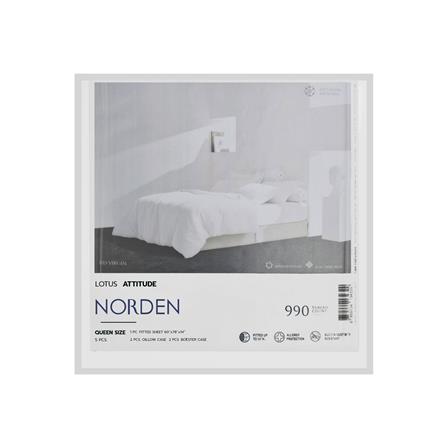 ชุดผ้าปูที่นอน 5 ฟุต 5 ชิ้น LOTUS NORDEN ND-VIRGIN_5
