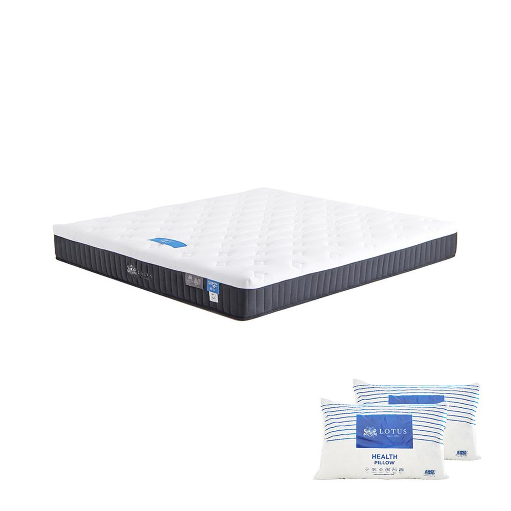 ที่นอน 5 ฟุต LOTUS PACE พร้อมหมอนหนุน 2 ชิ้น