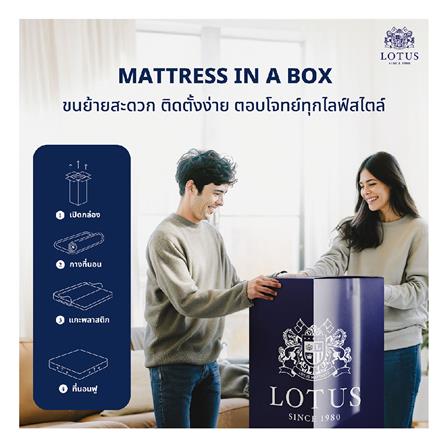 ที่นอน 5 ฟุต LOTUS PACE พร้อมหมอนหนุน 2 ชิ้น_10