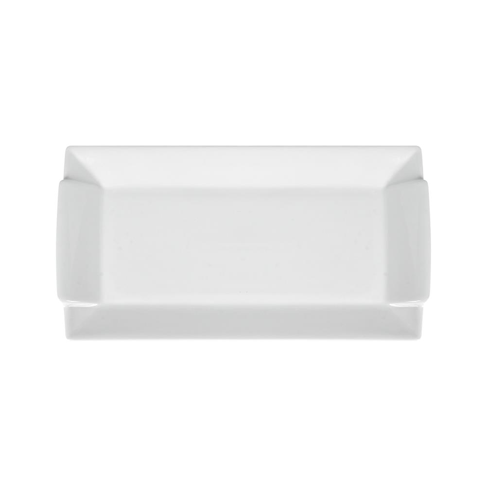 จานเหลี่ยม PORCELAIN 6x12 นิ้ว KECH SNOW PROF. TRAY