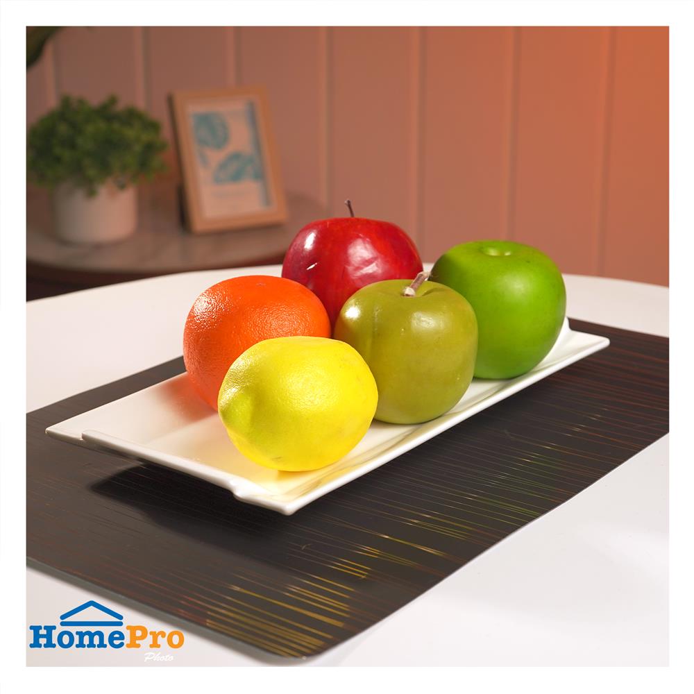 จานเหลี่ยม PORCELAIN 6x12 นิ้ว KECH SNOW PROF. TRAY