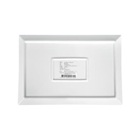 จานเหลี่ยม PORCELAIN 8x12 นิ้ว KECH SNOW PROF._4