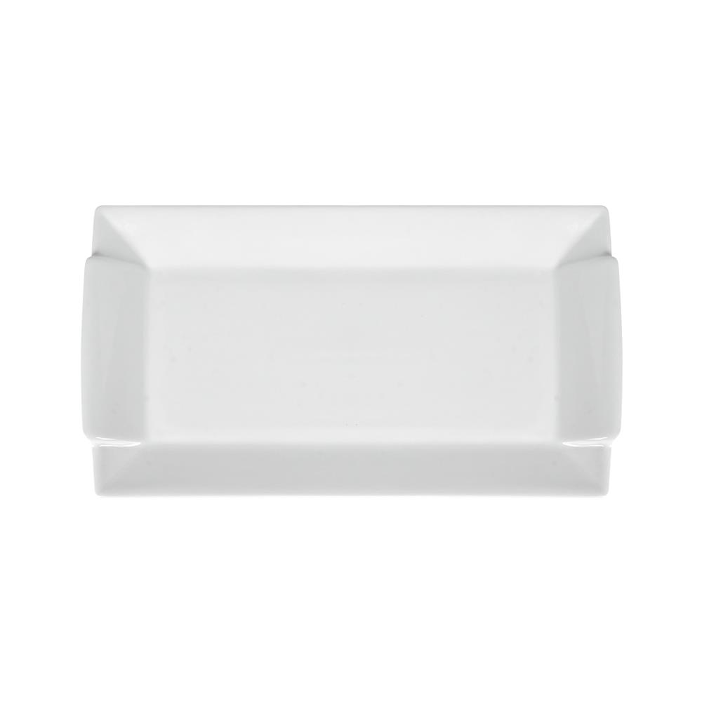 จานเหลี่ยม PORCELAIN 8x15 นิ้ว KECH SNOW PROF. TRAY