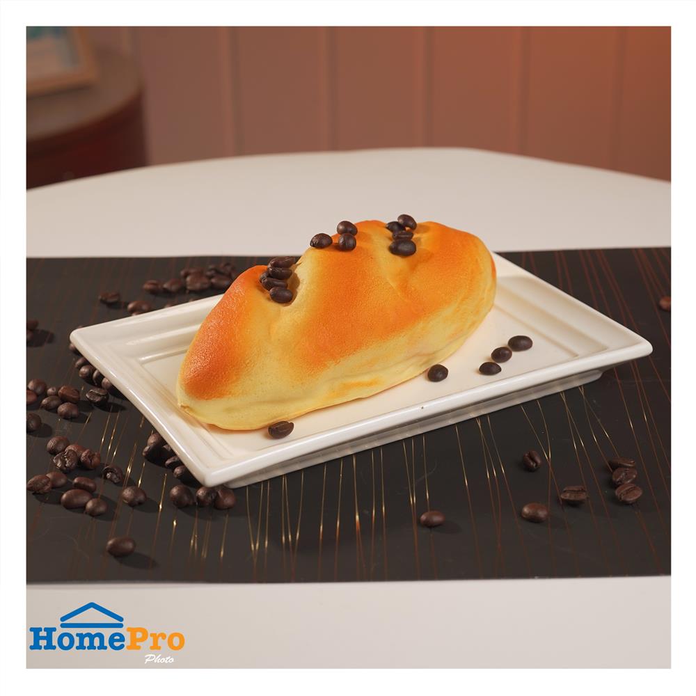 จานเหลี่ยม PORCELAIN 5x8 นิ้ว KECH SNOW PROF.