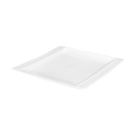 จานเหลี่ยม PORCELAIN 8.5 นิ้ว KECH SNOW PROF._2