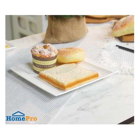 จานเหลี่ยม PORCELAIN 8.5 นิ้ว KECH SNOW PROF._5