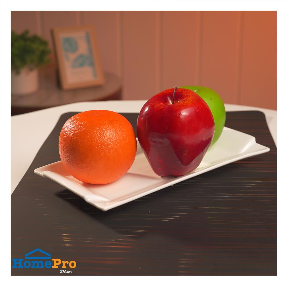 จานเหลี่ยม PORCELAIN 4.5x9 นิ้ว KECH SNOW PROF. TRAY