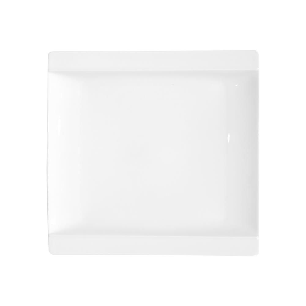 จานเหลี่ยม PORCELAIN 10.5 นิ้ว KECH SNOW PROF.