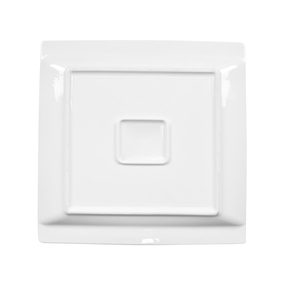 จานเหลี่ยม PORCELAIN 10.5 นิ้ว KECH SNOW PROF.