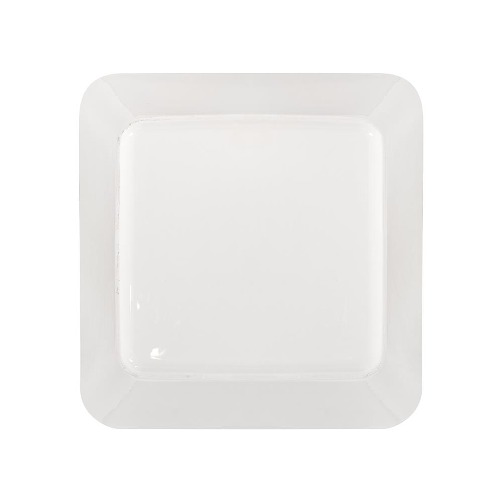 ชามเหลี่ยม PORCELAIN 10 นิ้ว KECH SNOW PROF.