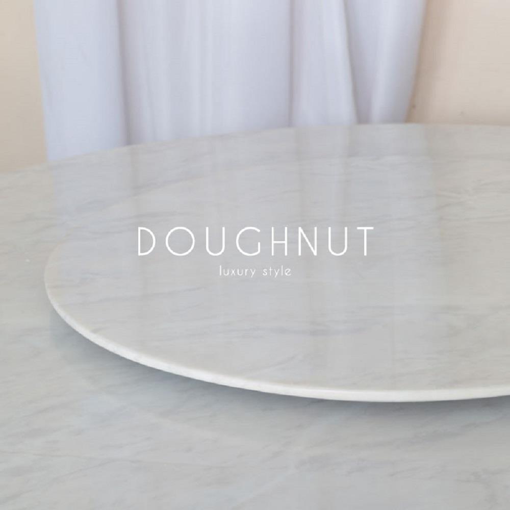 โต๊ะอาหาร AS FURNITURE DOUGHNUT สีขาว