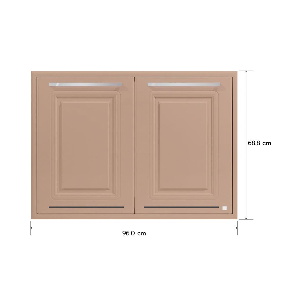 บานซิงค์คู่ KING PLAT-PEARL AIR 96x68.8 ซม. สี SAND