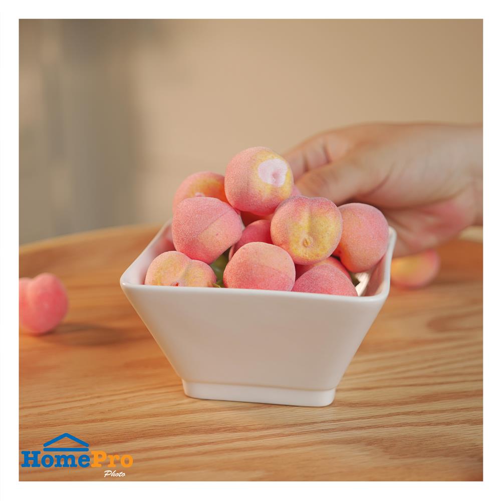 ชามเหลี่ยม PORCELAIN 5 นิ้ว KECH SNOW PROF.