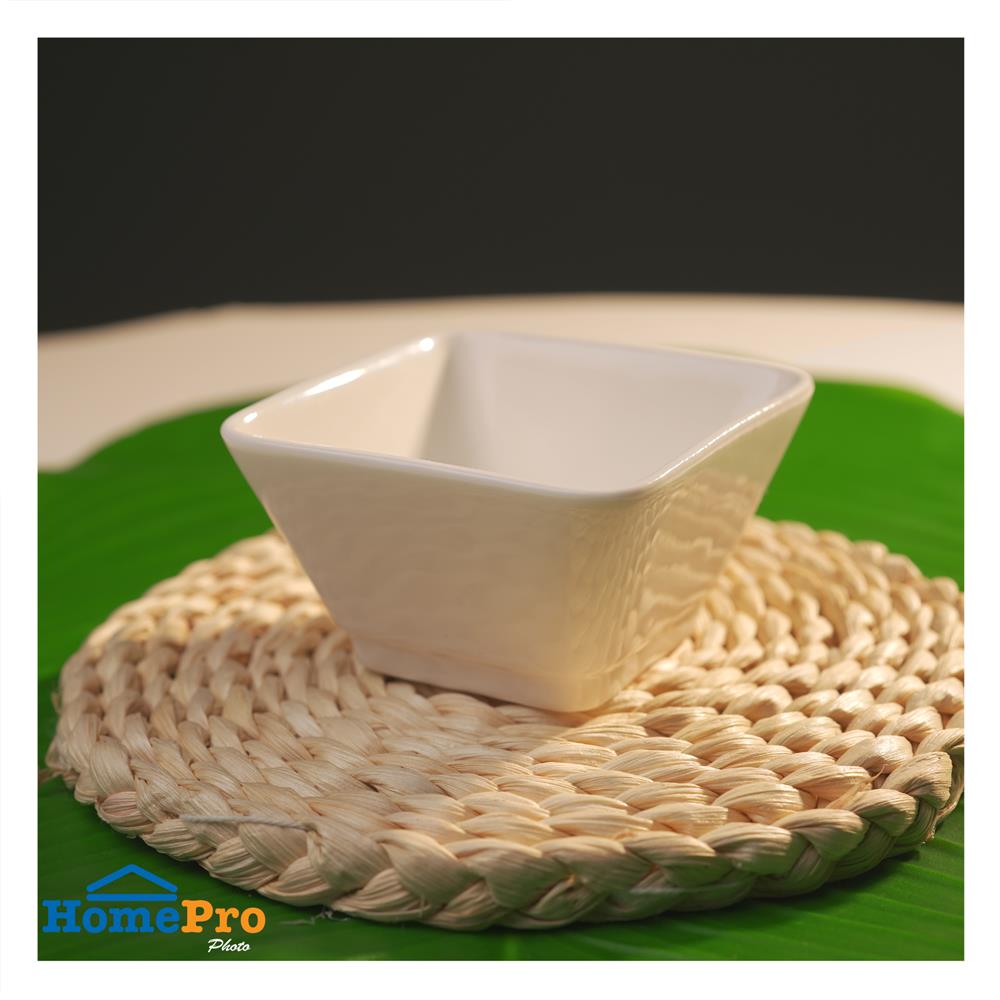 ชามเหลี่ยม PORCELAIN 3 นิ้ว KECH SNOW PROF.