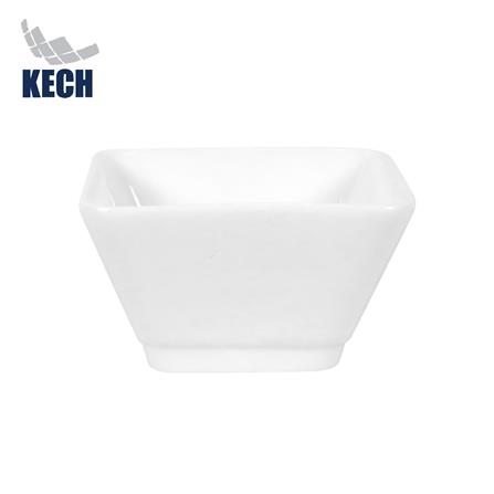 ชามเหลี่ยม PORCELAIN 3 นิ้ว KECH SNOW PROF.