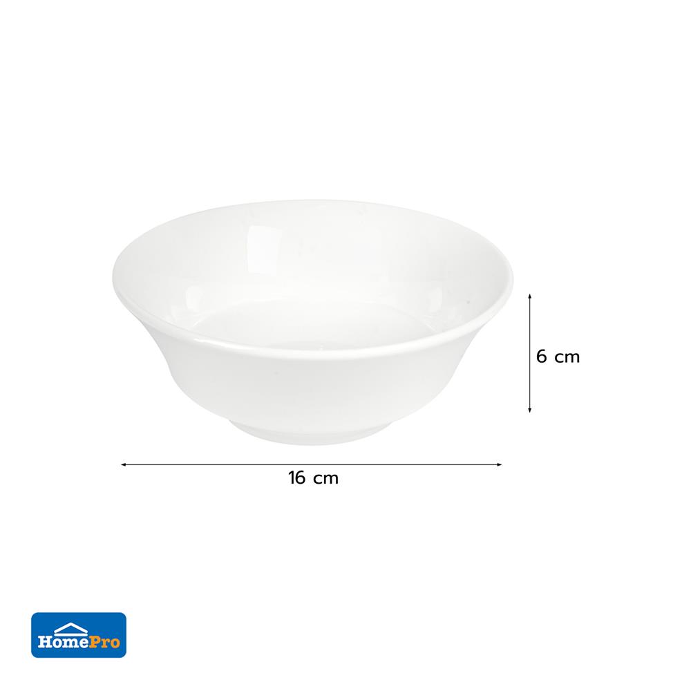 ชาม PORCELAIN 6 นิ้ว KECH SNOW PROF. BELL