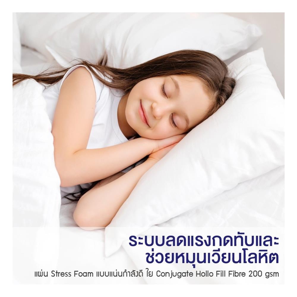 ที่นอน 3.5 ฟุต MIDAS GREEN BAY พร้อมหมอนหนุน 1 ชิ้น