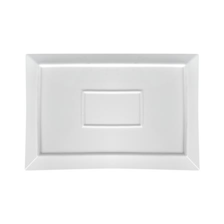 จานเหลี่ยม PORCELAIN 9.5x14 นิ้ว KECH SNOW PROF._4