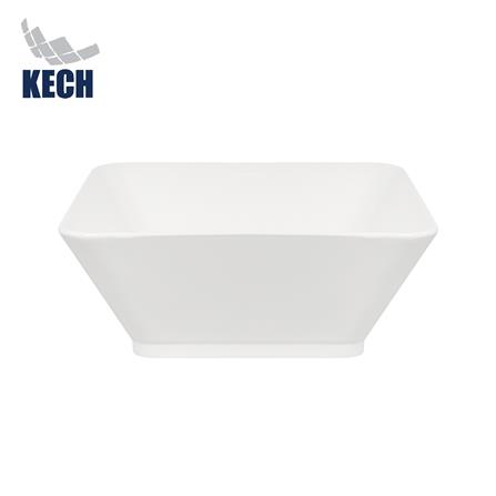 ชามเหลี่ยม PORCELAIN 9 นิ้ว KECH SNOW PROF.