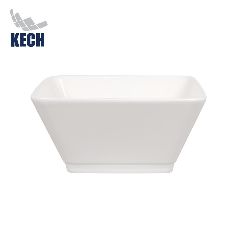 ชามเหลี่ยม PORCELAIN 7 นิ้ว KECH SNOW PROF.