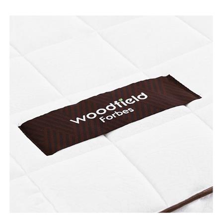 แผ่นรองนอน 3 ฟุต WOODFIELD FORBES สีขาว_1