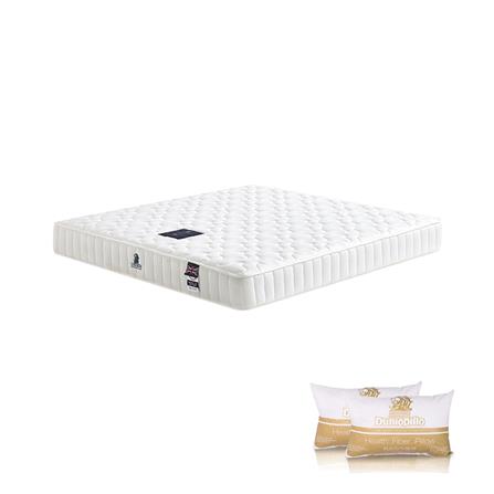 ที่นอน 6 ฟุต DUNLOPILLO ABBY พร้อมหมอนหนุน 2 ชิ้น_0