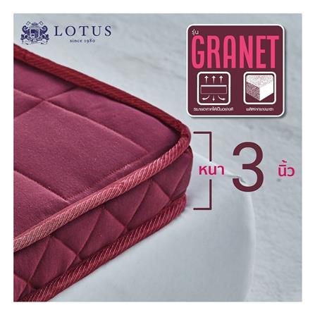 แผ่นรองนอน 5 ฟุต LOTUS GARNET_8