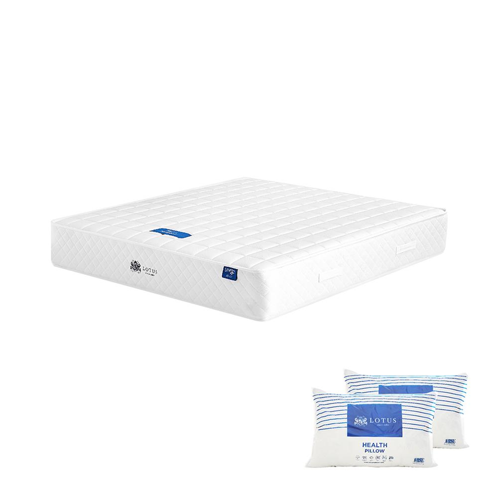 ที่นอน 6 ฟุต LOTUS MONDAVI พร้อมหมอนหนุน 2 ชิ้น