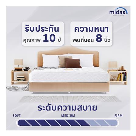 ที่นอน 5 ฟุต MIDAS MALEENA พร้อมหมอนหนุน 2 ชิ้น_12