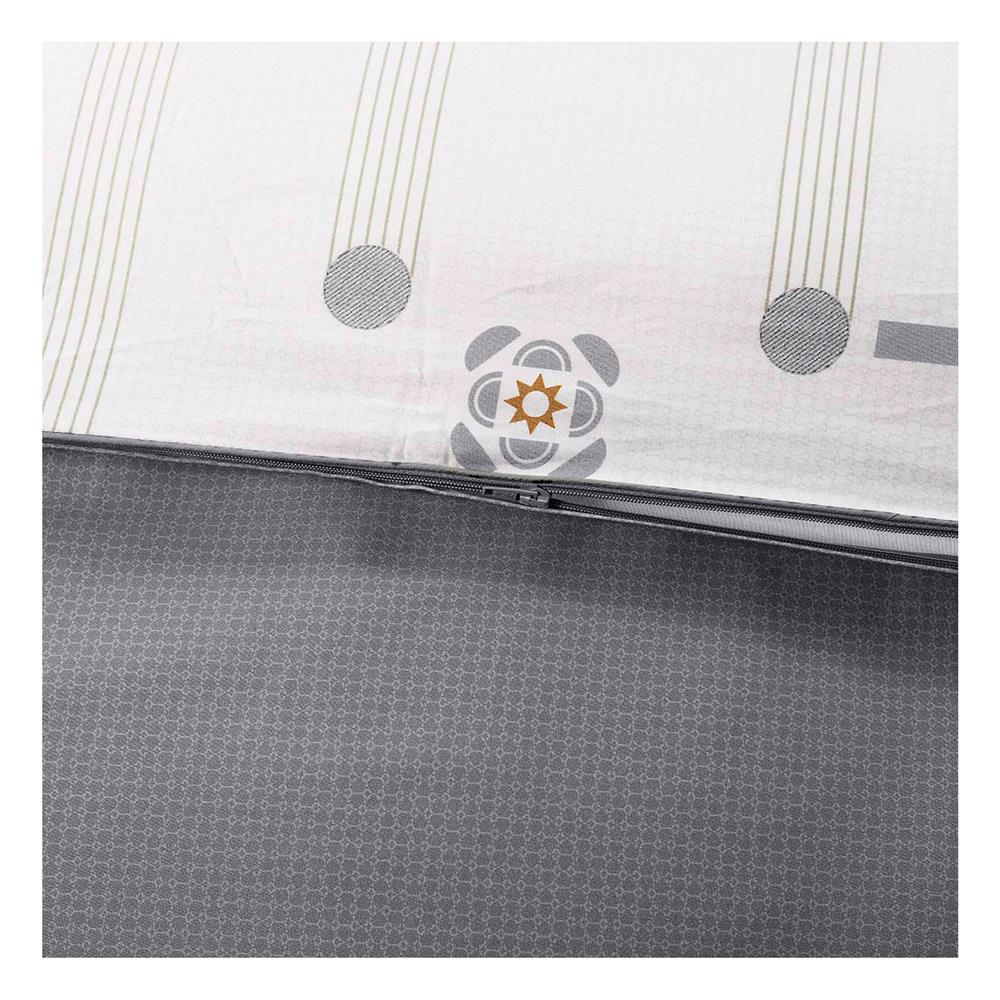 ชุดผ้าปูที่นอน 5 ฟุต 7 ชิ้น SANTAS COTTON USA สี HALCYON