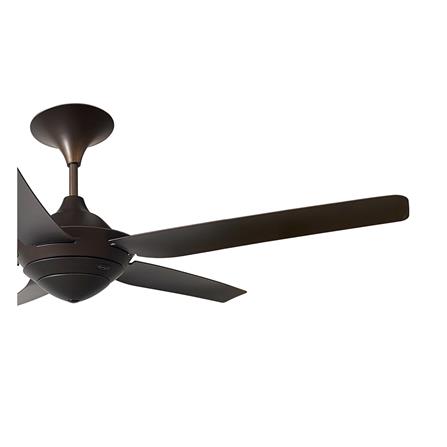 พัดลมไม่มีโคมไฟ CARINI DEKA-R28-BR 56 นิ้ว สีน้ำตาล_1