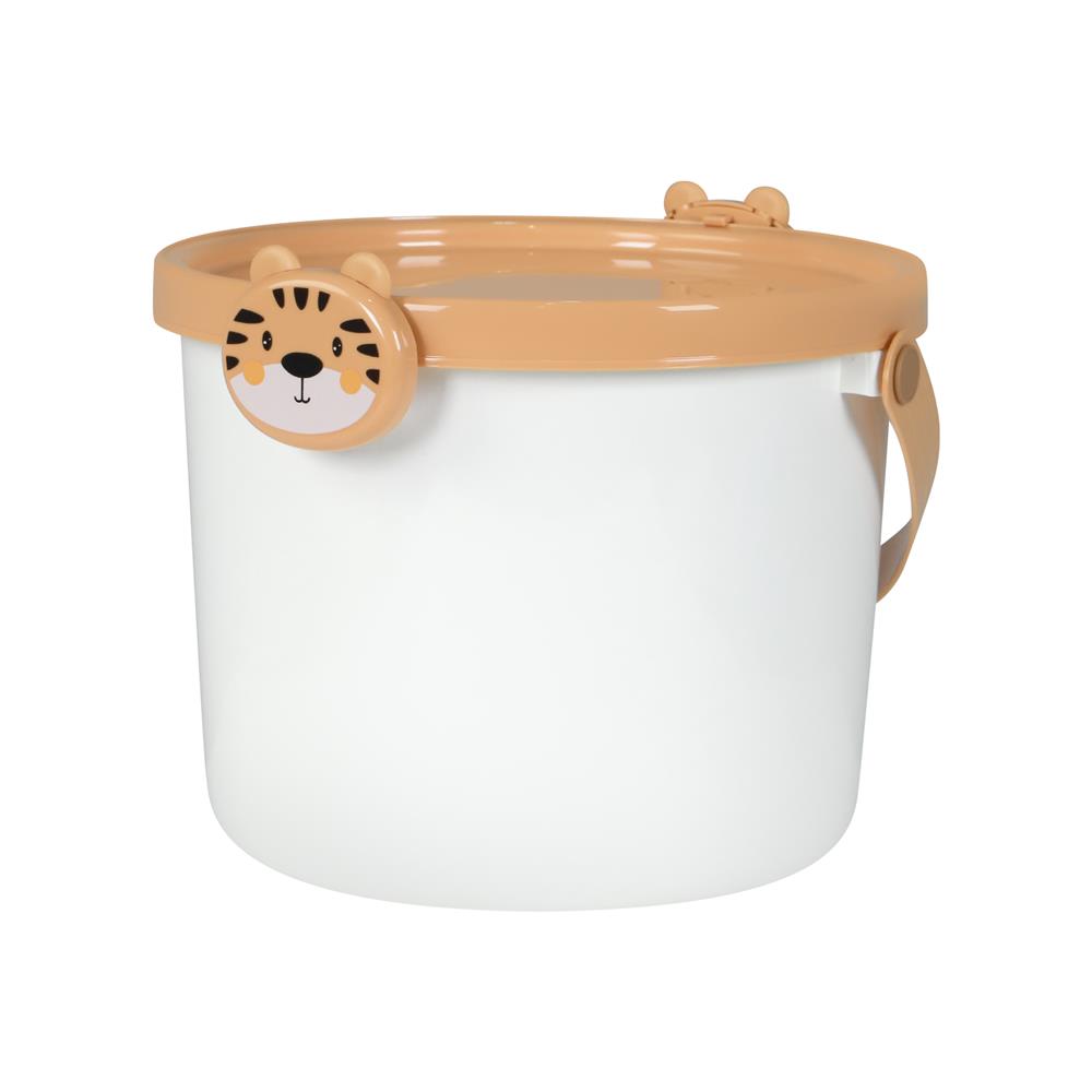 ถังเก็บของหูหิ้ว STACKO KID 25X24X20.5 ซม. เสือ