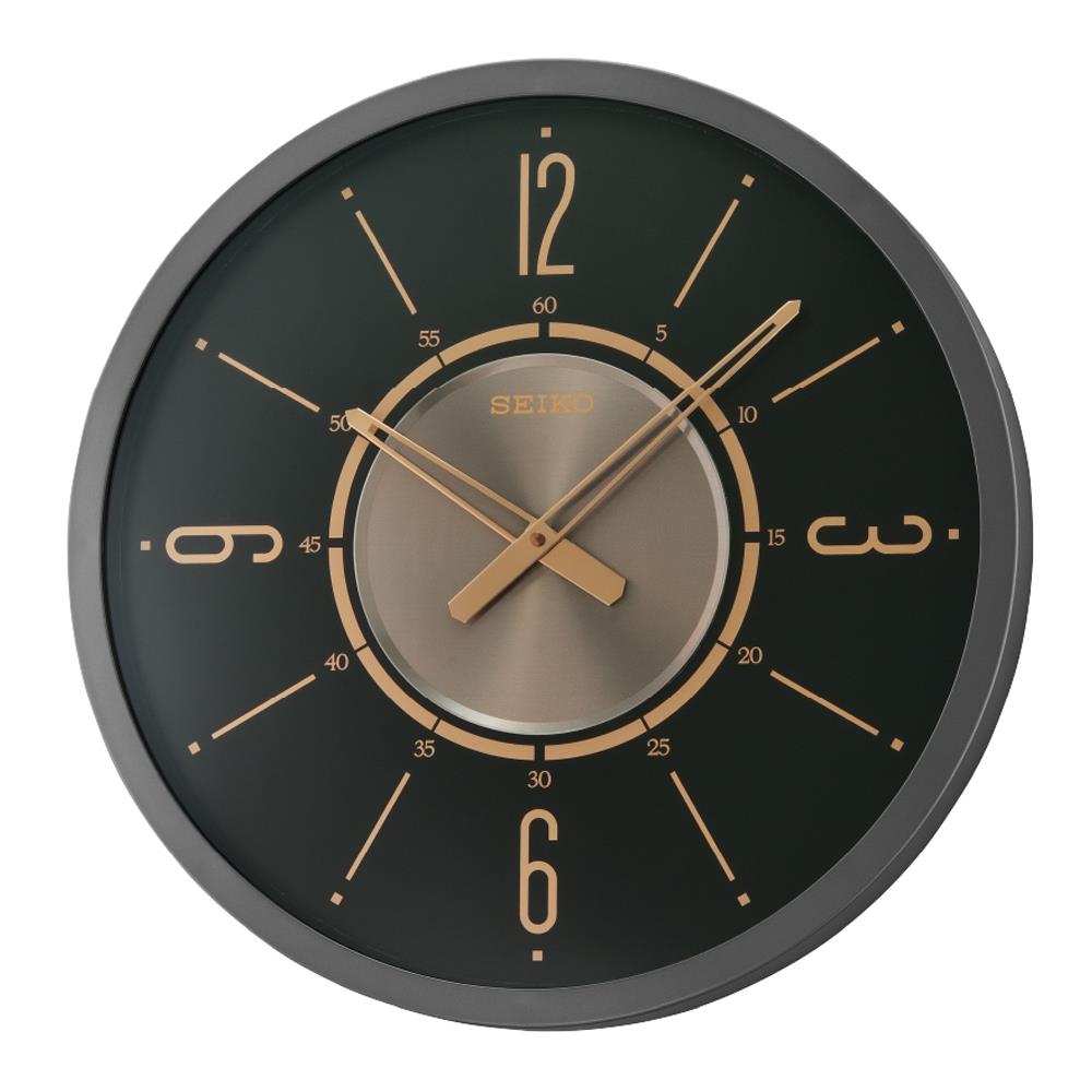 นาฬิกาแขวน SEIKO CLOCKS QXA759K 20 นิ้ว สีดำ
