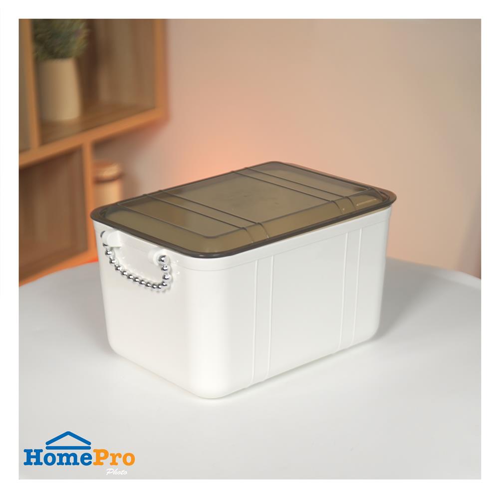 กล่องอเนกประสงค์ STACKO MUK SIZE M 26.5X18X15 ซม. สีขาว