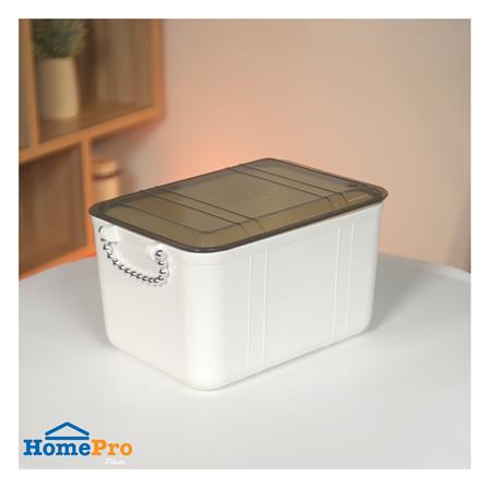 กล่องอเนกประสงค์ STACKO MUK SIZE M 26.5X18X15 ซม. สีขาว_4