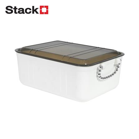 กล่องอเนกประสงค์ STACKO MUK SIZE S 26.5X18X10.5 ซม. สีขาว_0