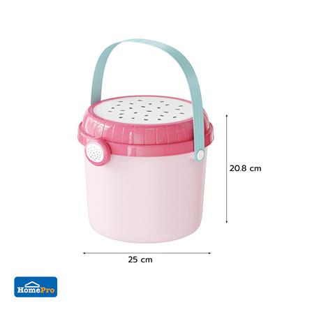 ถังเก็บของหูหิ้ว STACKO KID 25X24X20.8 ซม. แก้วมังกร_7