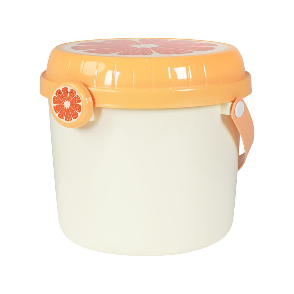 ถังเก็บของหูหิ้ว STACKO KID 25X24X20.8 ซม. สีส้ม