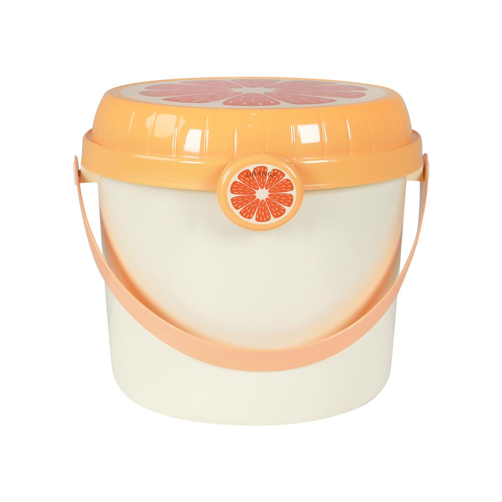 ถังเก็บของหูหิ้ว STACKO KID 25X24X20.8 ซม. สีส้ม