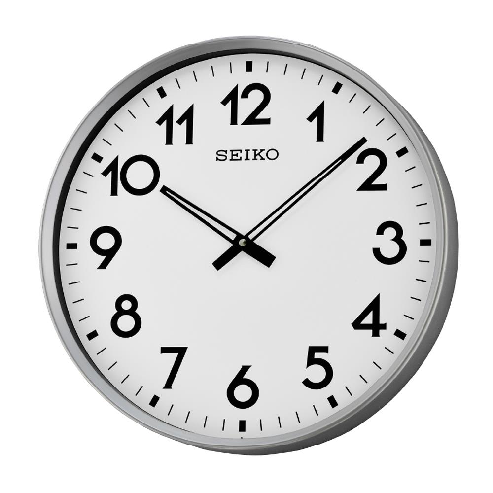 นาฬิกาแขวน SEIKO CLOCKS QXA560S 16.5 นิ้ว สีขาว