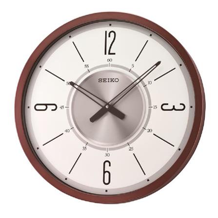 นาฬิกาแขวน SEIKO CLOCKS QXA759B 20 นิ้ว สีน้ำตาล_0