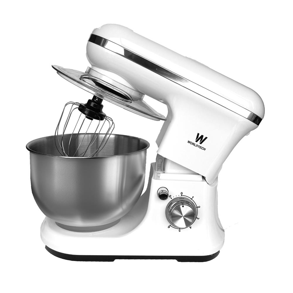 เครื่องผสมอาหาร WORLDTECH WT-SM50 5 ลิตร สีขาว_1