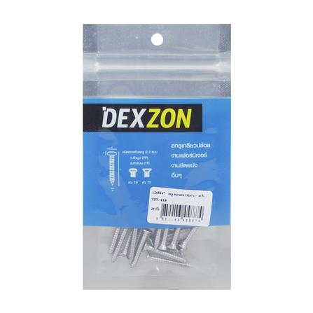 สกรูเกลียวปล่อย TF DEXZON 6x1 นิ้ว (แพ็ก 25 ชิ้น)_2