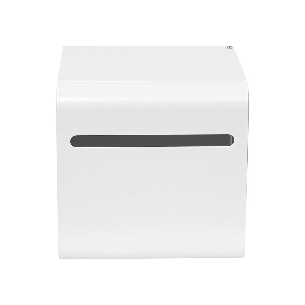 กล่องจัดเก็บถุงขยะ ACCO MANIA 15x15x15 ซม. สีขาว