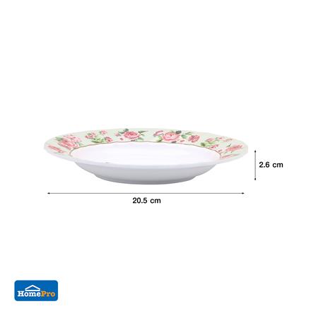 จานเมลามีนลึก 8 นิ้ว KECH PRINCESS ROSE_4