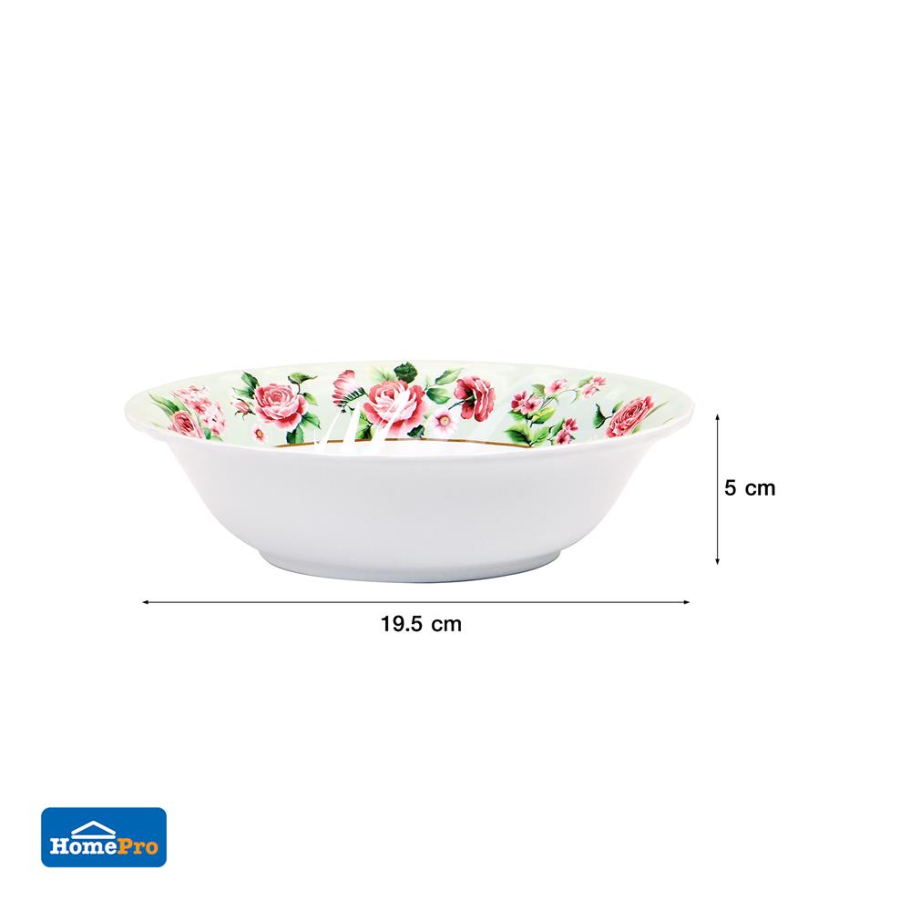 ชามเมลามีน 7.5 นิ้ว KECH PRINCESS ROSE