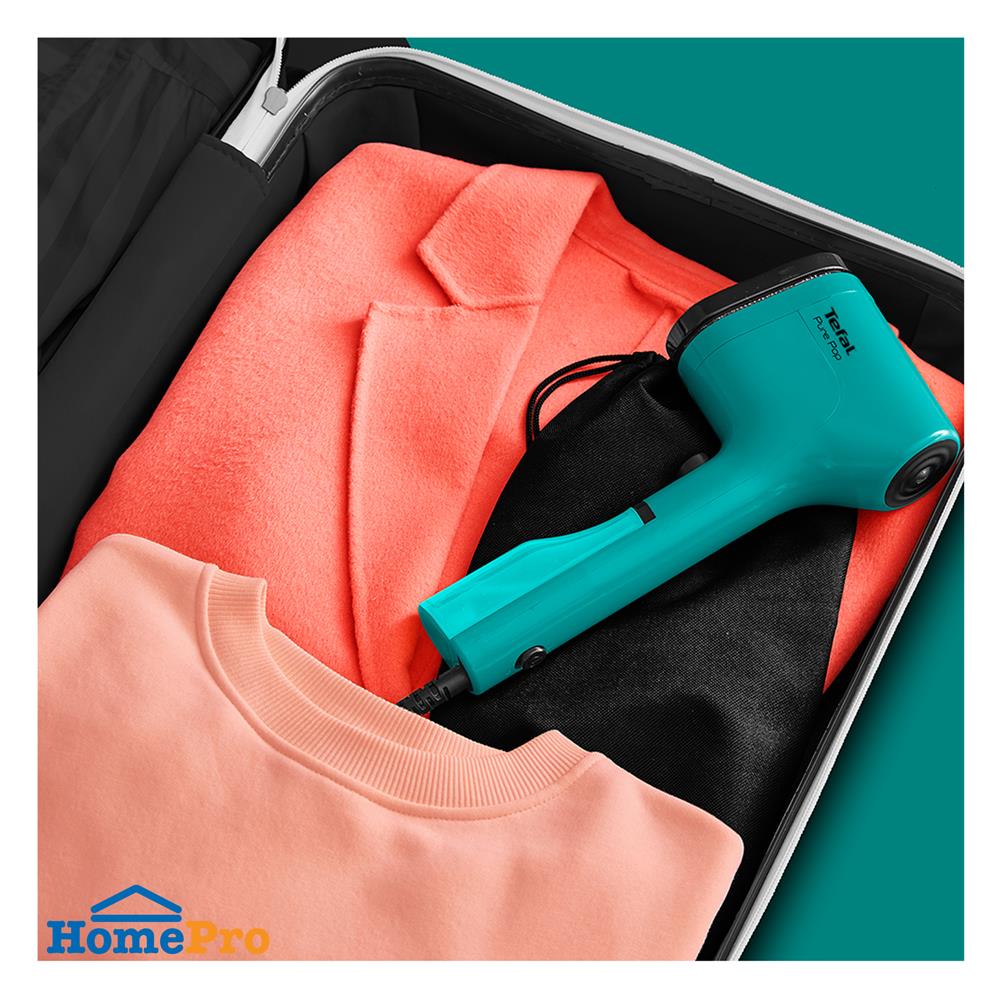 เตารีดไอน้ำพกพา TEFAL DT2024E1 สีเขียว