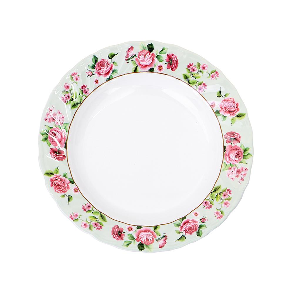 จานเมลามีนลึก 9 นิ้ว KECH PRINCESS ROSE