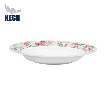 จานเมลามีนลึก 9 นิ้ว KECH PRINCESS ROSE_0