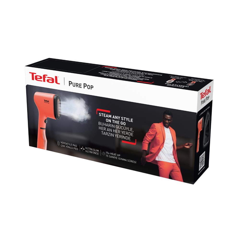 เตารีดไอน้ำพกพา TEFAL DT2022E1 สีแดง